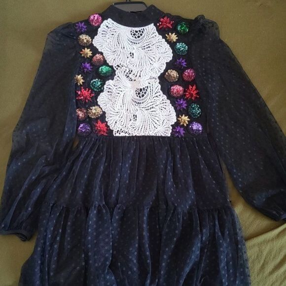 ASOS Millie Mackintosh‎ Embellished Detail Mini Dress - Picture 4 of 15